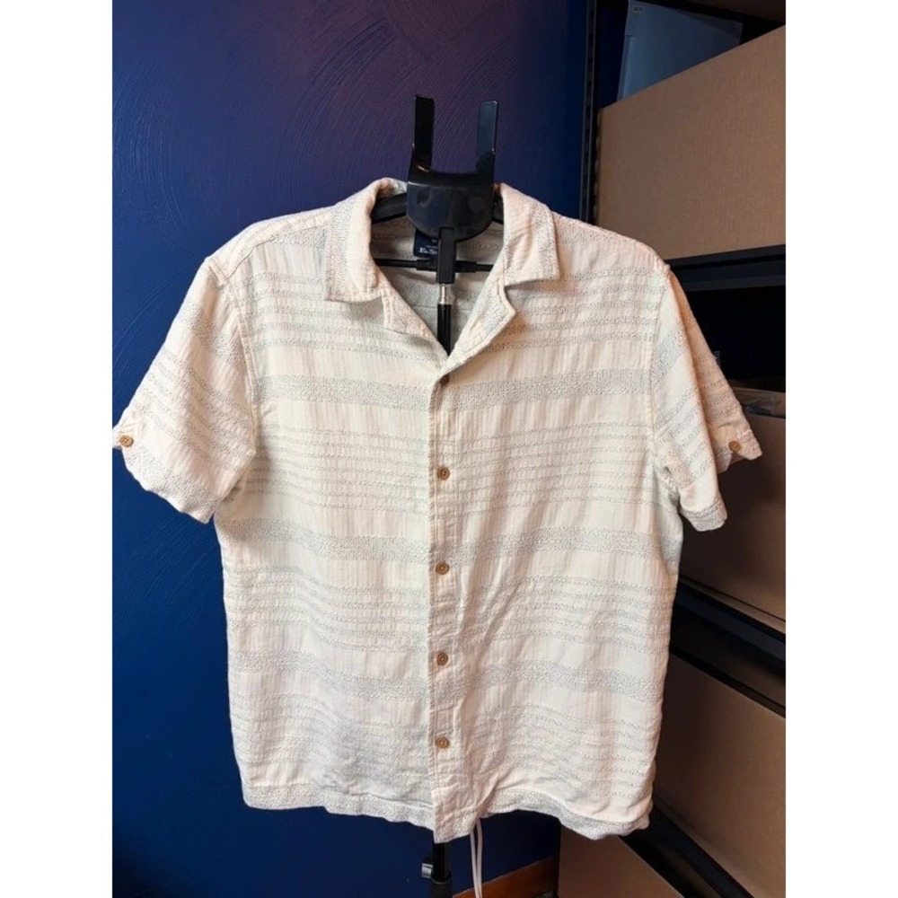 Ben Sherman Men's Short Sleeve Button-Up Shirt